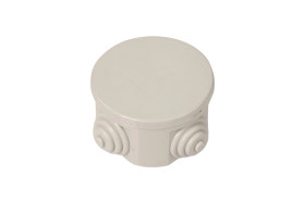 Puszka n/t 65mm 35mm tworzywo IP44 szary 44 CE GW44001