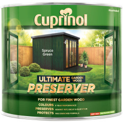Cuprinol 5206082 Ultimate Garden Wood Preserver Spruce Green 1 litre