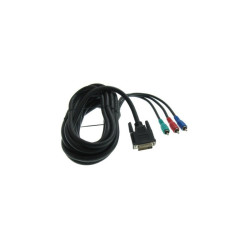 Kabel DVI(24+1)-3RCA 3m