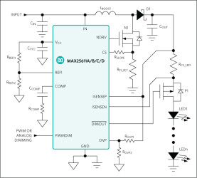 Automotive High-Voltage, HB-LED Controller