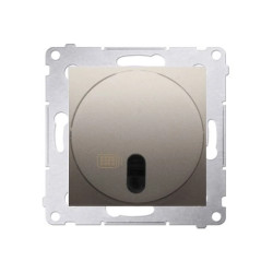 Simon 54 Łącznik zdalnie sterowany z przekaźnikiem (moduł) 8(2) A, 230V złoty DWP10P.01/44