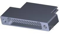 Złącze 37-pinowe PIN TE Connectivity Męski Montaż na kablu rozmiar 37mm
