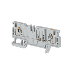 Kostka zaciskowa na szynie DIN Allen Bradley 28 → 12AWGWciskane 1492-P 20A 300 V