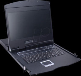 26990190 19-inch KVM console, 19" TFT with keyboard UK