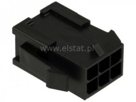 Wtyk męski 6pin ( 2x3 piny ) 3mm 5A MOLEX