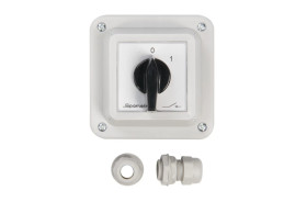 Łącznik krzywkowy 0-1 3P 16A w obudowie ŁK16R-2.8211OB1