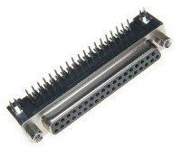 DMR-37-G Gniazdo szufladowe do druku katowe 37 pin