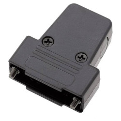 Encitech 6550-0101-02 TRI-P D-Sub Housing 15-pin black plastic 180&#xB0;