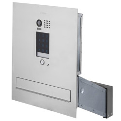Skrzynka na listy S1401D-SKM DUO z kamerą videodomofon VIDOS