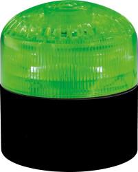 Sygnalizator akustyczny z lampą sygnalizacyjną 12 → 24 V. Zielony AC/DC IP65 Montaż na podstawie 105dB