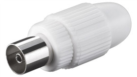 Złącze Koncentryczne Z Mocowaniem Gwintowanym