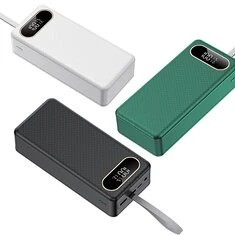 Zestaw DIY zasilania mobilnego 18650 Superszybkie ładowanie 22,5 W Wyjście DC Przenośna lekką latarka LED Kempingowa wielofunkcy