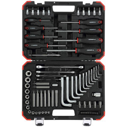 Gedore RED 3301575 TX Screw Tool Set in a 75-piece case