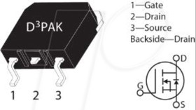 MSC750SMA170S SiC-MOSFET N-Ch 1700V 7A 0.750R, TO-268 (D3PAK)