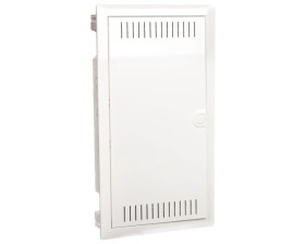 Rozdzielnica modułowa 3x12 VDI podtynkowa do g/k Patch Panel z gniazdami 3x230V VH36NWP