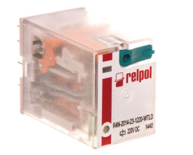 Przekaźnik przemysłowy 4P 220V DC AgNi R4N-2014-23-1220-WTLD