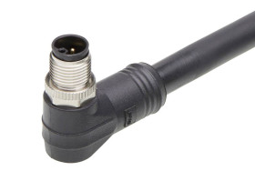 Molex 1205000352 Złącze konfekcjonowane czujnika/aktuatora złącze męskie kątowe 5 m Ilość pinów: 4 1 szt. torba