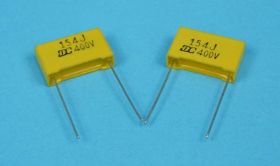 150nF/400V 15mm MKT KONDENSATOR