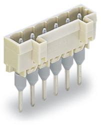 Złącze męskie Złącza wtykowe WAGO Bloki zacisków do montażu na szynie 16A Mocowanie szynowe