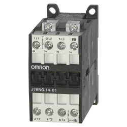 Stycznik 24 V DC Omron styki: 3 5,5 kW 14 A 3NO J7KNG-14-01 24D