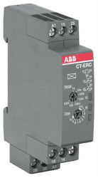 Timer Relay Szyna DIN, zatrzask 24 → 240V ac SPDT 2-stykowy ABB SPDT 0.05 s - 100h CT-C jednofunkcyjny