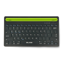 Klawiatura bezprzewodowa Blow BK105 Bluetooth Dual Channel - czarna
