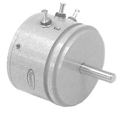 Model 128 1 1/16" (27 mm) Single Turn Conductive Plastic Precision Potentiometer