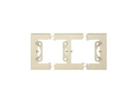 SIMON 55 Puszka natynkowa podwójna do ramek LINE/DUO wys. 40 mm szampański mat TPN2/144 KONTAKT SIMON
