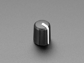 Slim Rubber Rotary Encoder Knob - 11.5mm x 14.5mm D-Shaft