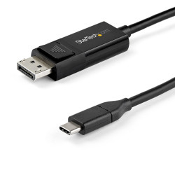 Kabel adaptera, 8K, do wyświetlaczy: 1, USB C, USB 3.1, DisplayPort