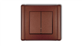 Flexi Przycisk Świecznikowy Brązowy Metalik 9Fwp-44.1