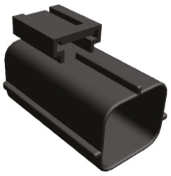 Obudowa złącza 6-pinowe 2-rzędowe raster: 4.8mm TE Connectivity Żeński Econoseal III 070 Złącze Econoseal III