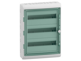 Rozdzielnica hermetyczna natynkowa 54 modułowa 3x18M drzwi transparentne IP65 Mureva MRV-3-18-NT-T 13436 SCHNEIDER ELECTRIC