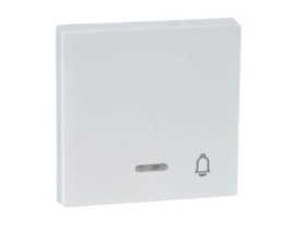 MERTEN SYSTEM M Klawisz z lampką sygnalizacyjną z oznaczeniem „dzwonek” biel polarna MTN435819 SCHNEIDER ELECTRIC