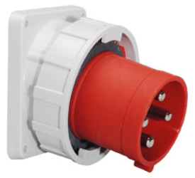 Wtyczka odbiornikowa tablicowa TE skośna 125A 4p 400V 6h IP67 2740