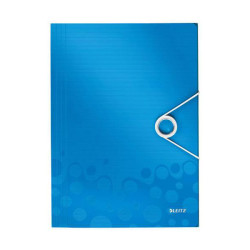 Leitz 4599-00-36 WOW Elasticated Folder A4 Blue 1 pc Elasticated Folders