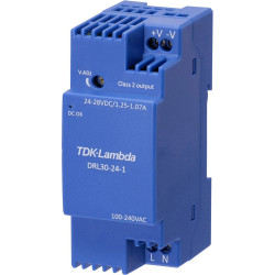 TDK-Lambda DRL30-12-1 DRL Rail PSU 12V 2.1A 25.2W DIN Rail Mounted 1piece