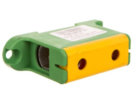 Blok rozdzielczy-odgałęźny 1-polowy AL/CU 16-95mm2 żółto-zielony montaż płaski i na szynę TH WLZ35P/95/z 48.597