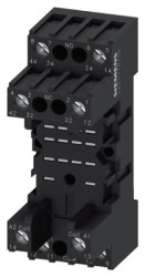 Podstawa przekaźnika PT ze stykami 2P standardowa szer. 28mm przył. śrubowe LZS:PT78720