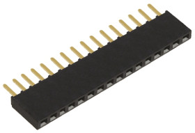 Gniazdo PCB 16 -pinowe raster: 2.54mm typu płytka – płytka Proste Przewlekany