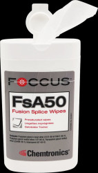 FSA50 Wet cleaning wipes for fusion splices