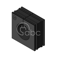 Moduł uszczelniający KT duży, KT 24, z otworem 1x24-25 mm, 41324