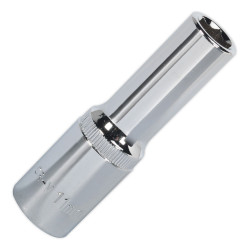 Sealey SP1211D Walldrive&#xAE; Socket 11mm Deep 1/2&quot;sq Drive Fully Polished