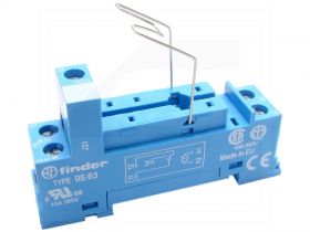 Gniazdo TYPE 95.63.SMA FINDER do serii 40.31;Montaż na szynę DIN