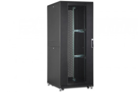 Szafa serwerowa 19 Unique 47U 800x1000 czarna drzwi perf DN-19 SRV-47U-8-B-1