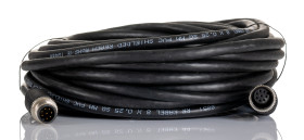 Przewód czujnik-siłownik ze złączem Złącze M12 liczba rdzeni 8 długość 10m Rodzaj A Żeńskie Złącze B Złącze M12