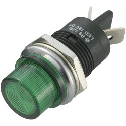 TRU COMPONENTS 1587997 TC-R 9-124 LB 4 LED Indicator Light Green 12 V DC