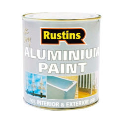 Rustins ALPTW500 Aluminium Paint 500ml