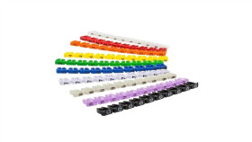 Oznacznik Przewodów Kolorowy Numerowany (10X 0-9) 100Szt