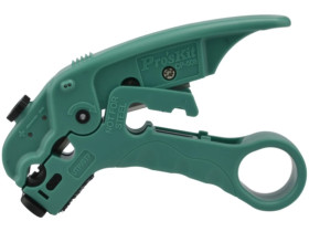 Uniwersalny ściągacz izolacji do kabli UTP STP solarnych PV RG59 RG6 RG7 RG11 PROSKIT CP-508